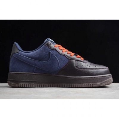 Nike Erkek Air Force 1 Low Bordo / Gri / Mavi Kaykay Ayakkabı Türkiye - 55OETDF1